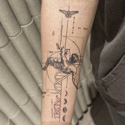 Tatouage temporaire Fallen Angel