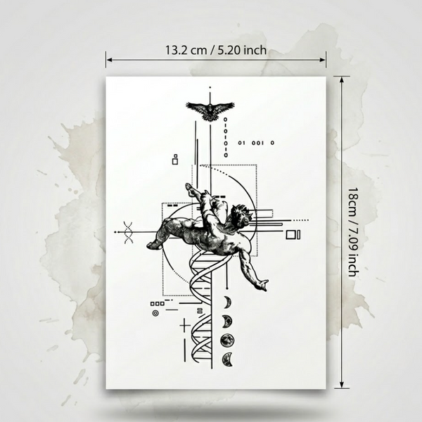Tatouage temporaire Fallen Angel