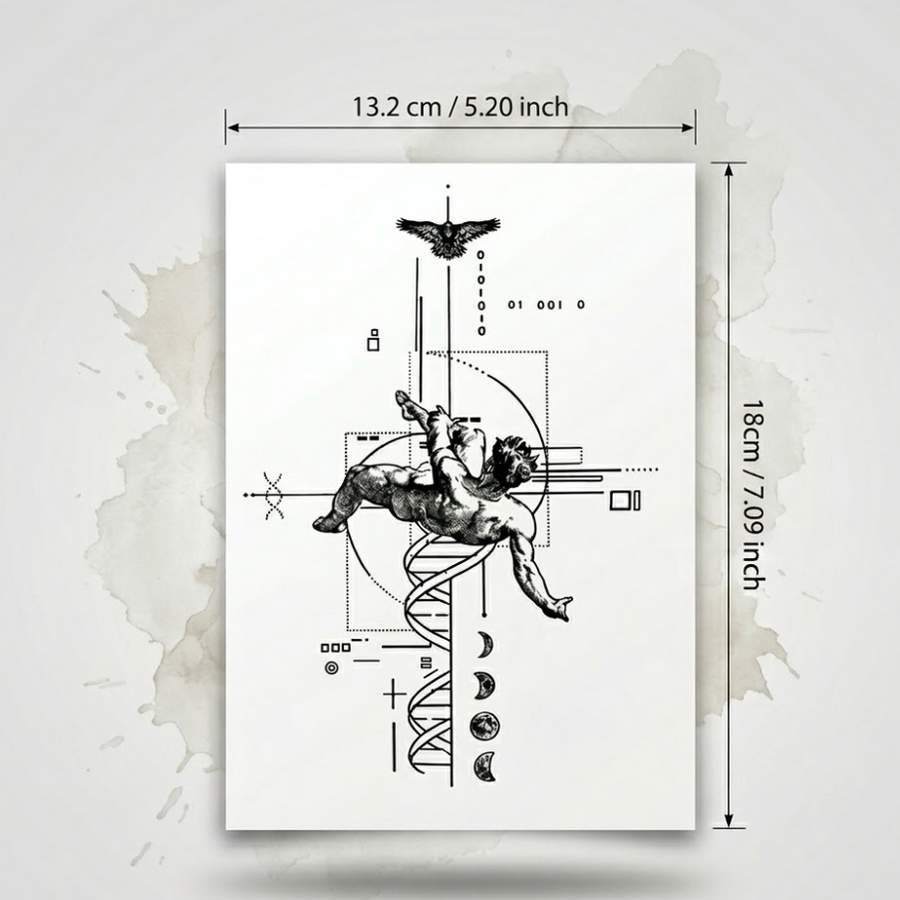 Tatouage temporaire Fallen Angel