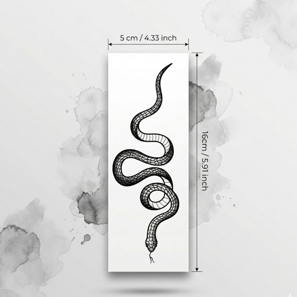 Serpent Ink Temporary Tattoo
