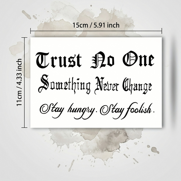 No Trust Society