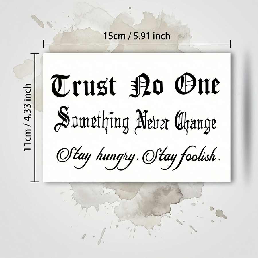 No Trust Society